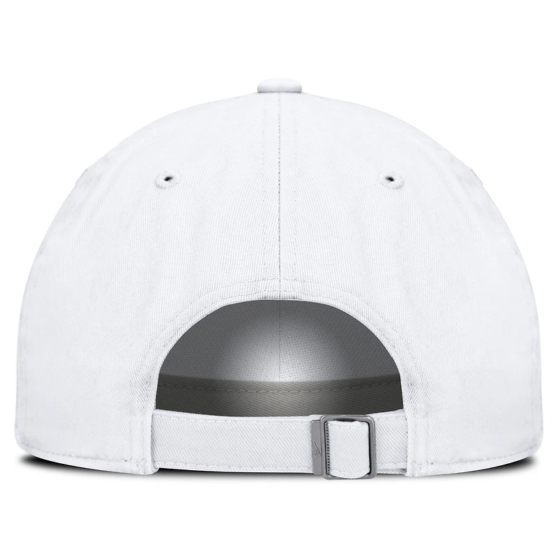 Casquette ajustable Nike blanche USC Trojans Core Club Mascot Wordmark pour homme
