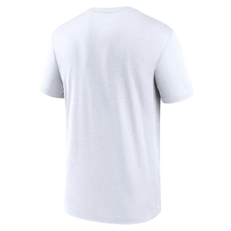 Men's Nike Heather Gray USC Trojans Primetime Legend Wordmark T-Shirt