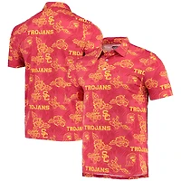 Polo performance Reyn Spooner Cardinal USC Trojans pour homme