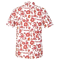 Polo Performance Reyn Spooner blanc USC Trojans pour homme