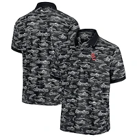Polo Tommy Bahama noir pour homme USC Trojans Sport Bay View IslandZone