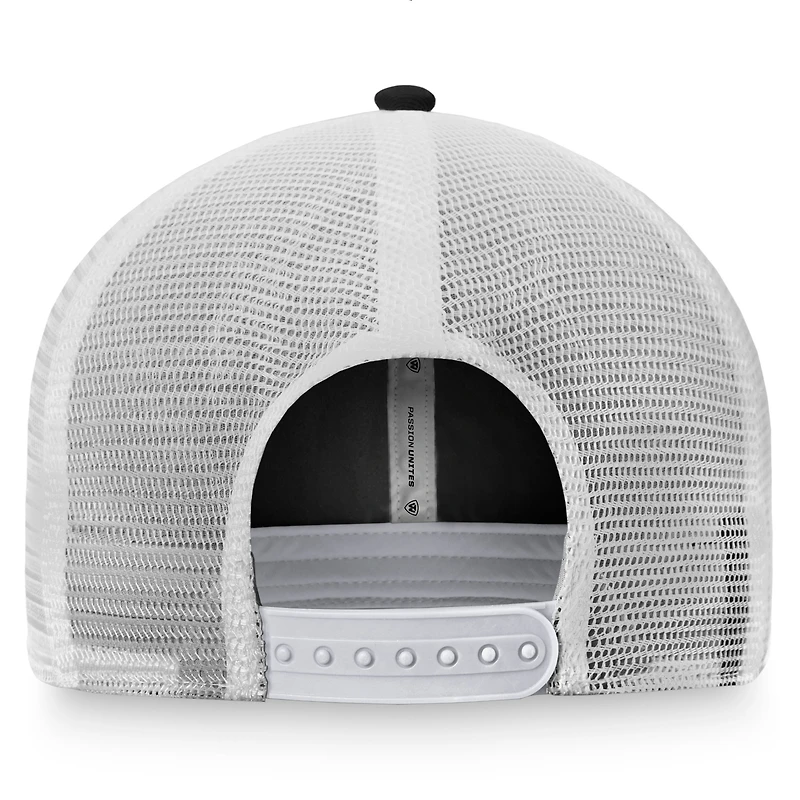 TOP SCAL NOIR BLANC NCAA TOP STOCKPILE TRUCKER HATMENSTR
