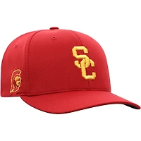 Casquette Flex pour homme Top of the World Cardinal USC Trojans Reflex Logo