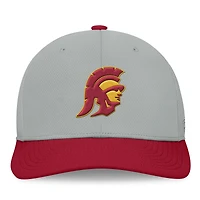 Casquette Top of the World gris/Cardinal USC Trojans Mick Flex pour hommes