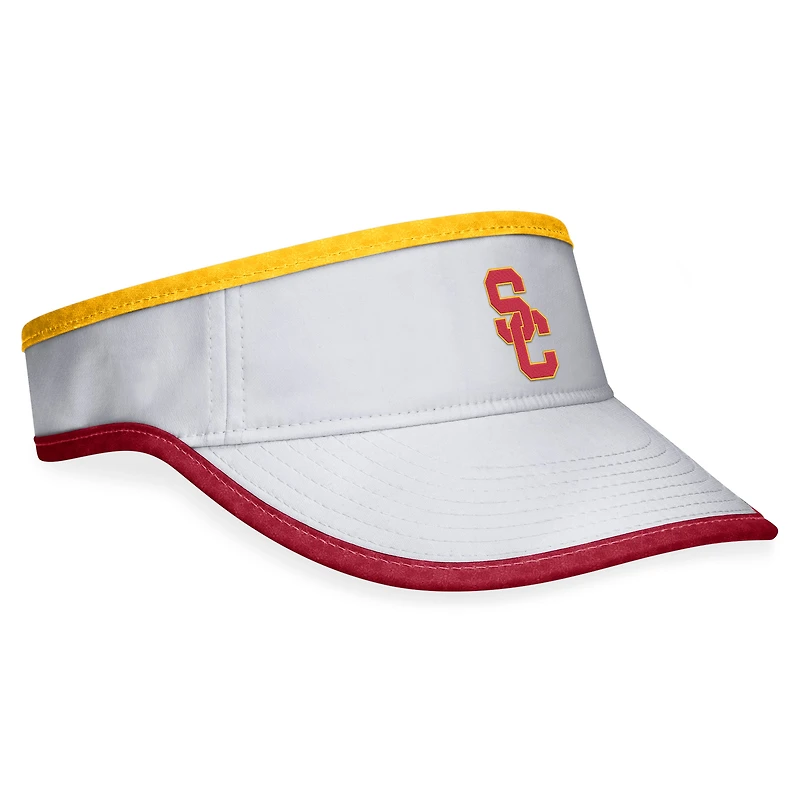 Visière réglable Top of the World USC Trojans Daybreak pour homme, blanc