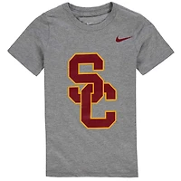 T-shirt préscolaire Nike USC Trojans Logo gris anthracite