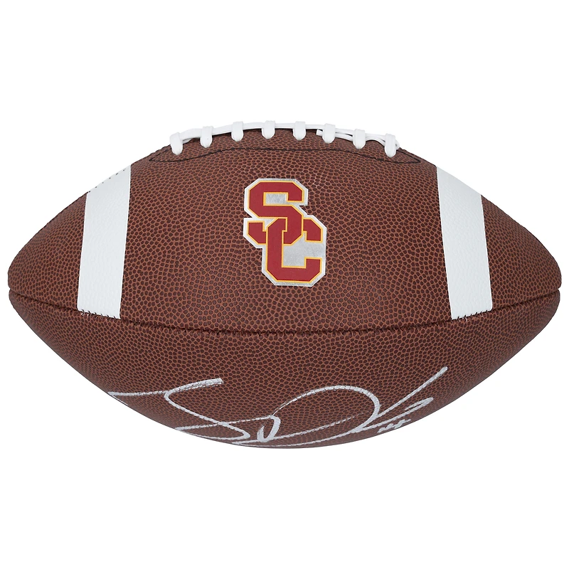 Ballon de football réplique Nike autographié par Sam Darnold des USC Trojans