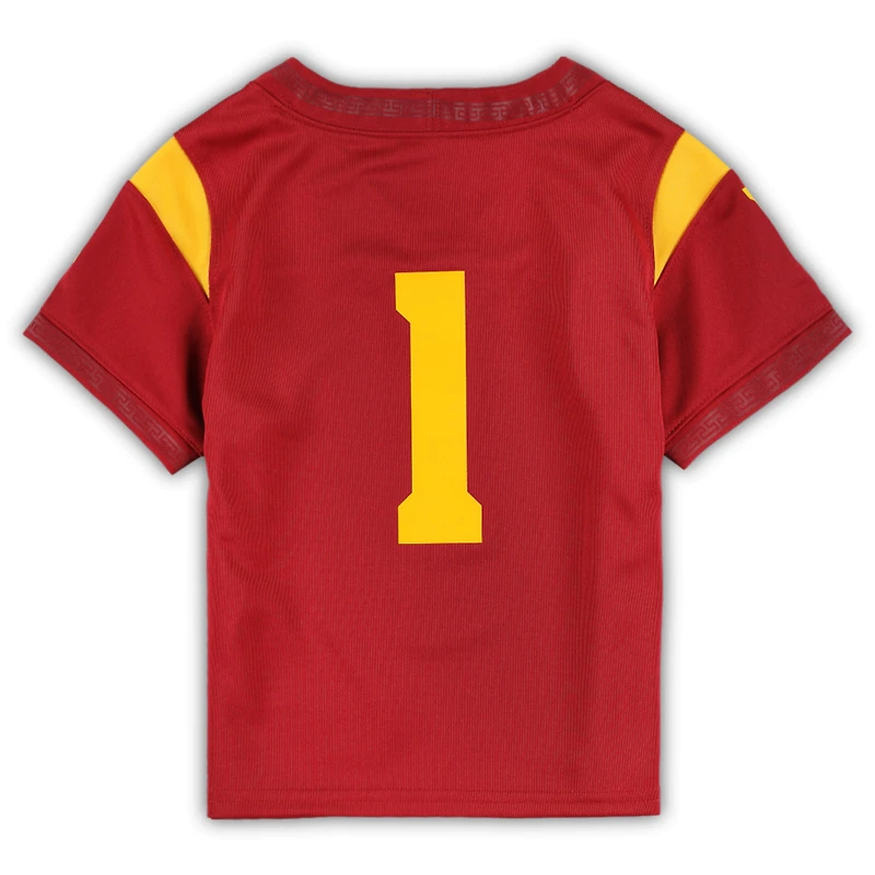Toddler Nike #1 Cardinal USC Trojans Untouchable Football Jersey