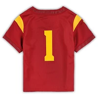 Toddler Nike #1 Cardinal USC Trojans Untouchable Football Jersey