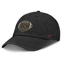 Casquette unisexe Nike noire USC Trojans Campus Prep Football Club ajustable