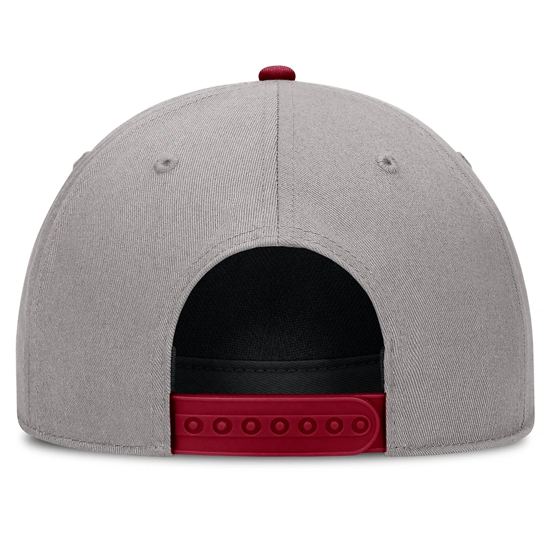 Casquette unisexe Nike grise USC Trojans Primetime Rise Rope ajustable