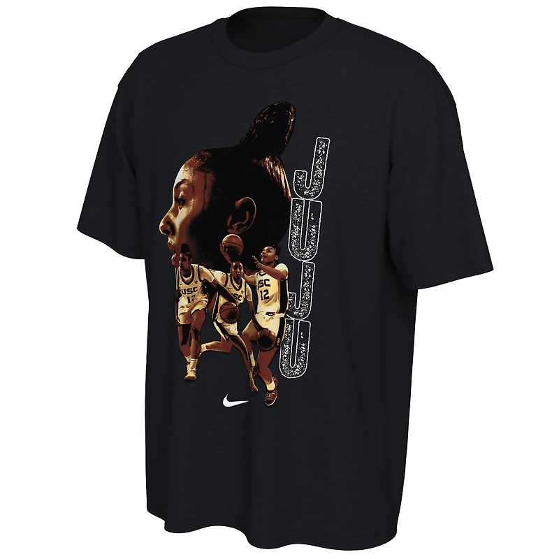 T-shirt unisexe Nike JuJu Watkins noir avec nom et numéro USC Trojans