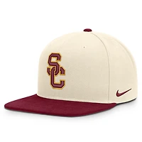 Unisex Nike  Natural/Cardinal USC Trojans Campus Prep Snapback Hat