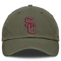 Casquette unisexe Nike olive USC Trojans Primetime Club ajustable