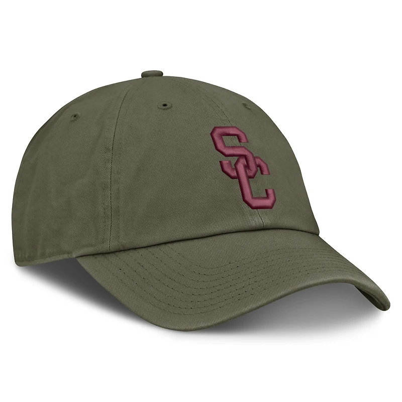 Unisex Nike  Olive USC Trojans Primetime Club Adjustable Hat