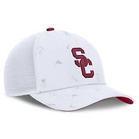 Unisex Nike  White USC Trojans Country Club Golfin' Rise Trucker Adjustable Hat