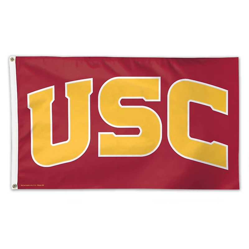 Drapeau de luxe WinCraft USC Trojans 3 pi x 5 pi