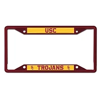 Cadre de plaque d'immatriculation couleur chrome WinCraft USC Trojans