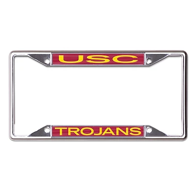 Cadre de plaque d'immatriculation en métal WinCraft USC Trojans