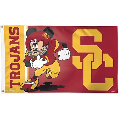 WinCraft USC Trojans Single-Sided 3' x 5' Deluxe Disney Flag