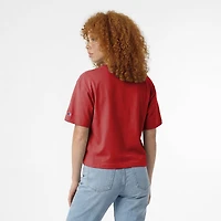 Women's Champion  Cardinal USC Trojans Waist Length Wordmark T-Shirt