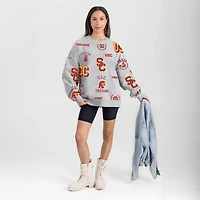 Sweat-shirt en molleton gris USC Trojans Always On Repeat pour femme