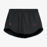 Short Nike USC Trojans Tempo Dri-FIT noir pour femme