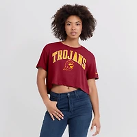 T-shirt court Nike Cardinal USC Trojans Athletic Prep Arch Dri-FIT pour femme