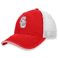 Women's Top of the World Cardinal/White USC Trojans Radiant Trucker Snapback Hat