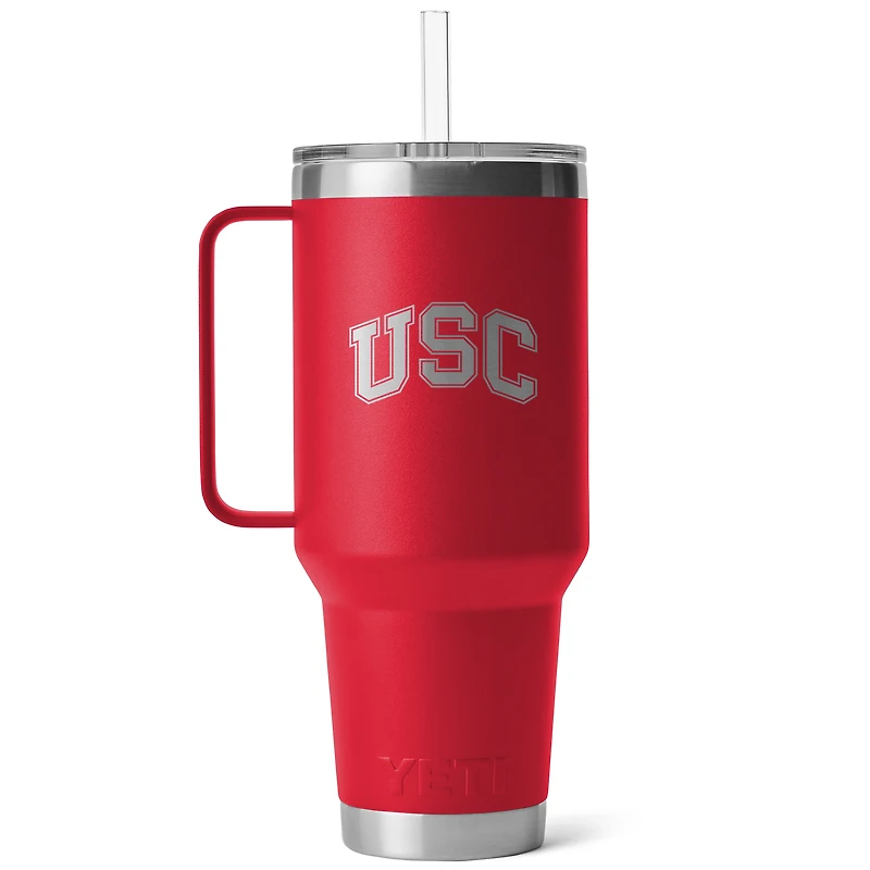 Mug Rambler avec paille YETI USC Trojans (1,27 l)