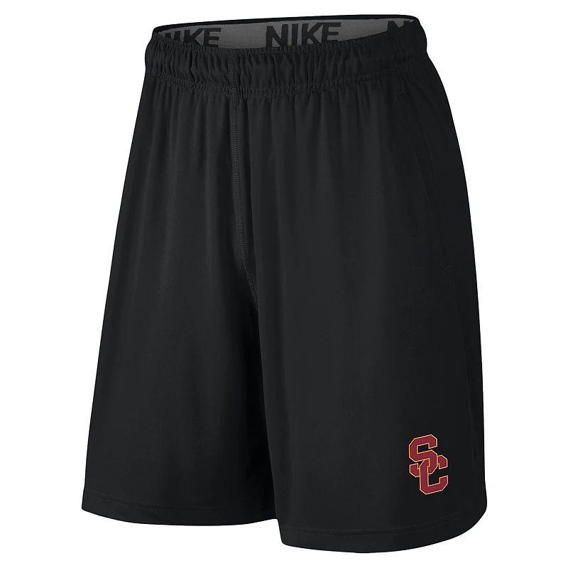 Short Nike USC Trojans Fly Performance noir pour jeune