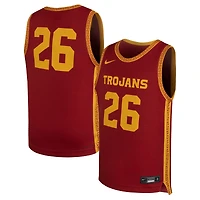 Youth Nike #26 Cardinal USC Trojans Replica Basketball Jersey