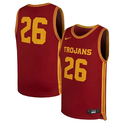 Maillot de basketball réplique Nike pour enfant n° 26 Cardinal USC Trojans