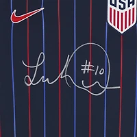 Maillot Nike authentique dédicacé par Landon Donovan USMNT, bleu marine 2025 - Signature sur le devant
