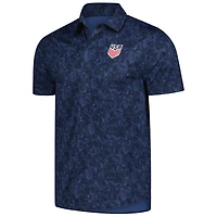 Haut boutonné tissé luxueux USMNT Antigua Navy pour homme