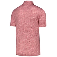 Polo rouge Antigua USMNT Field Ditsy pour homme