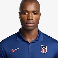 Polo Nike bleu USMNT Victory Performance pour homme