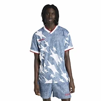 Men's adidas Blue USA 1994 Denim Graphic Fashion Jersey