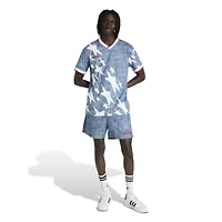 Men's adidas Blue USA 1994 Denim Graphic Fashion Jersey