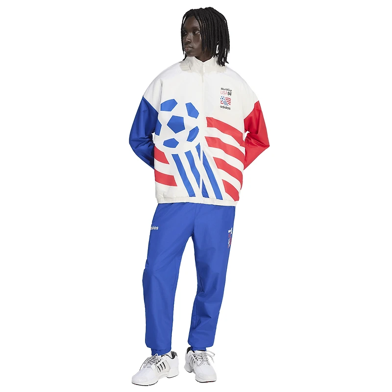Men's adidas  Blue USMNT 1994 World Cup Woven Track Pants