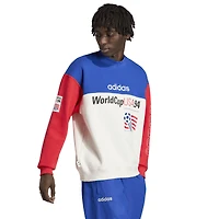 Men's adidas  Royal/White USMNT 1994 World Cup Graphic Sweatshirt