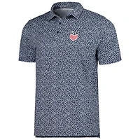 Men's Antigua Navy USMNT Terrace Polo