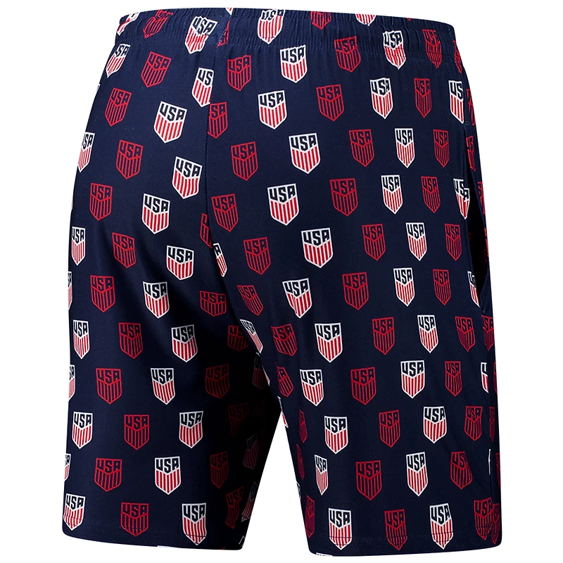 Ensemble de 2 shorts Concepts Sport USMNT Record pour hommes, bleu marine