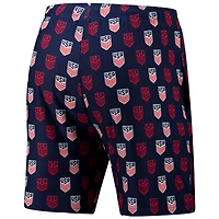 Ensemble de 2 shorts Concepts Sport USMNT Record pour hommes, bleu marine