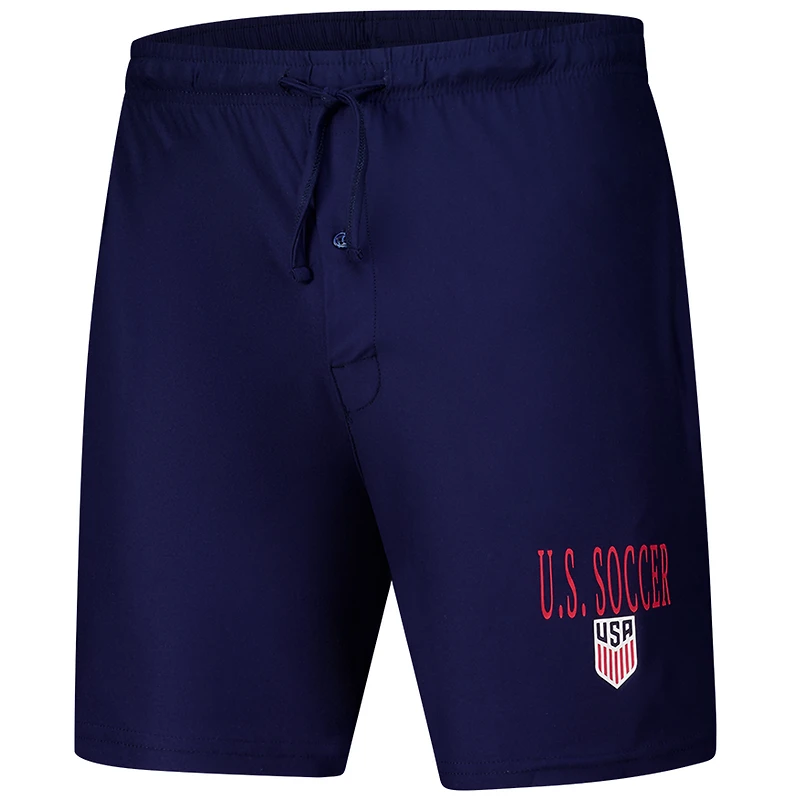 Ensemble de 2 shorts Concepts Sport USMNT Record pour hommes, bleu marine
