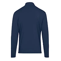Men's Levelwear Navy USMNT Asher Quarter-Zip Pullover Top