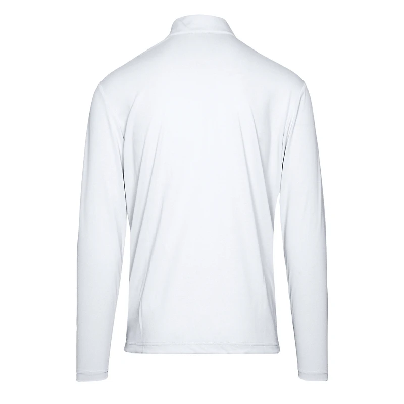 Men's Levelwear White USMNT Asher Quarter-Zip Pullover Top