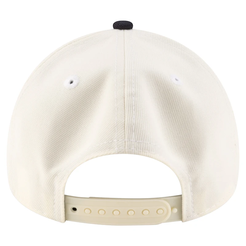 Men's New Era  Cream USMNT 1986 Retro Foam 9FORTY Adjustable Hat
