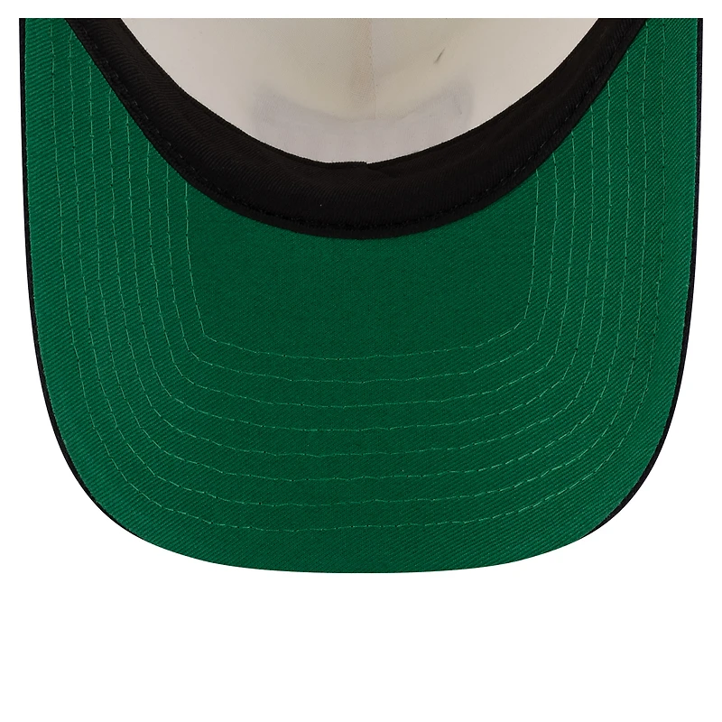 Men's New Era  Cream USMNT 1986 Retro Foam 9FORTY Adjustable Hat
