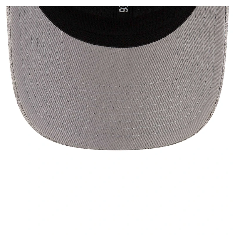 Casquette ajustable extensible à boutons-pression New Era gris chiné USMNT 9SEVENTY COOLERA pour homme